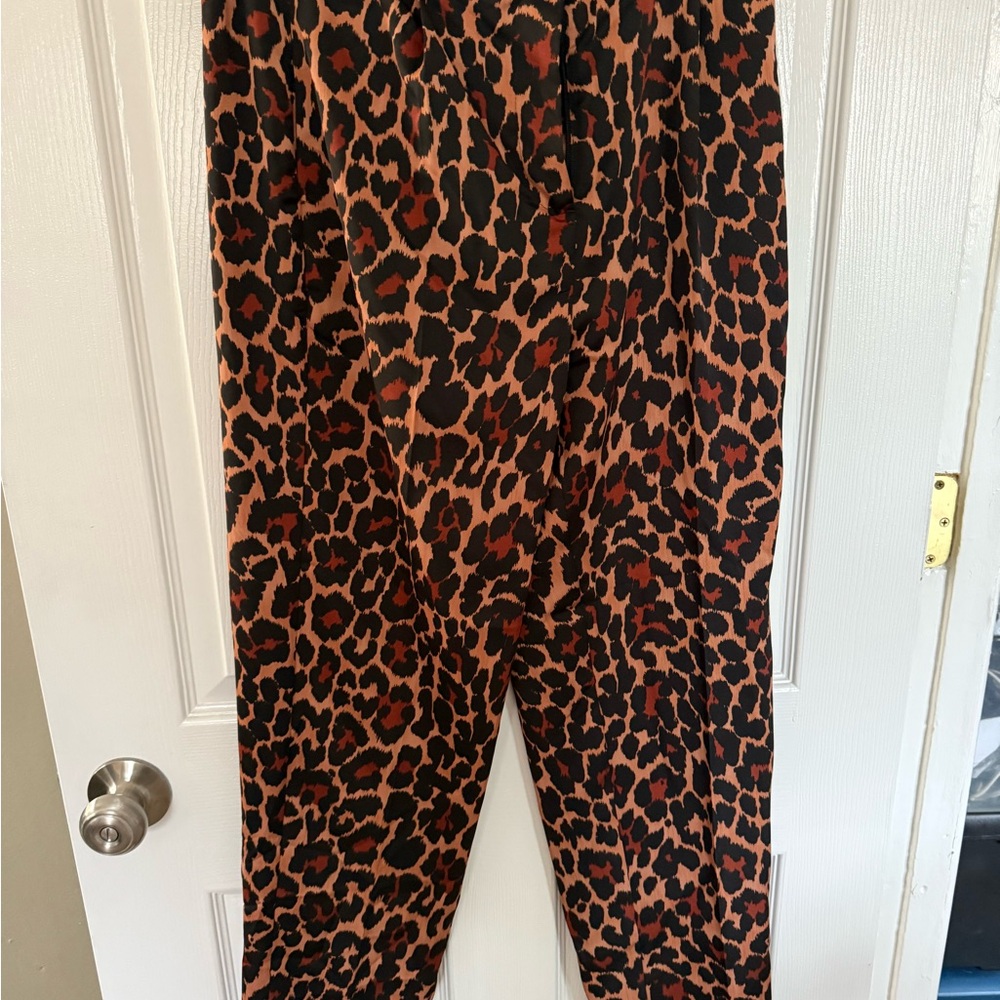 NWT J. Crew Leopard Print Dress Pants | Size. 6